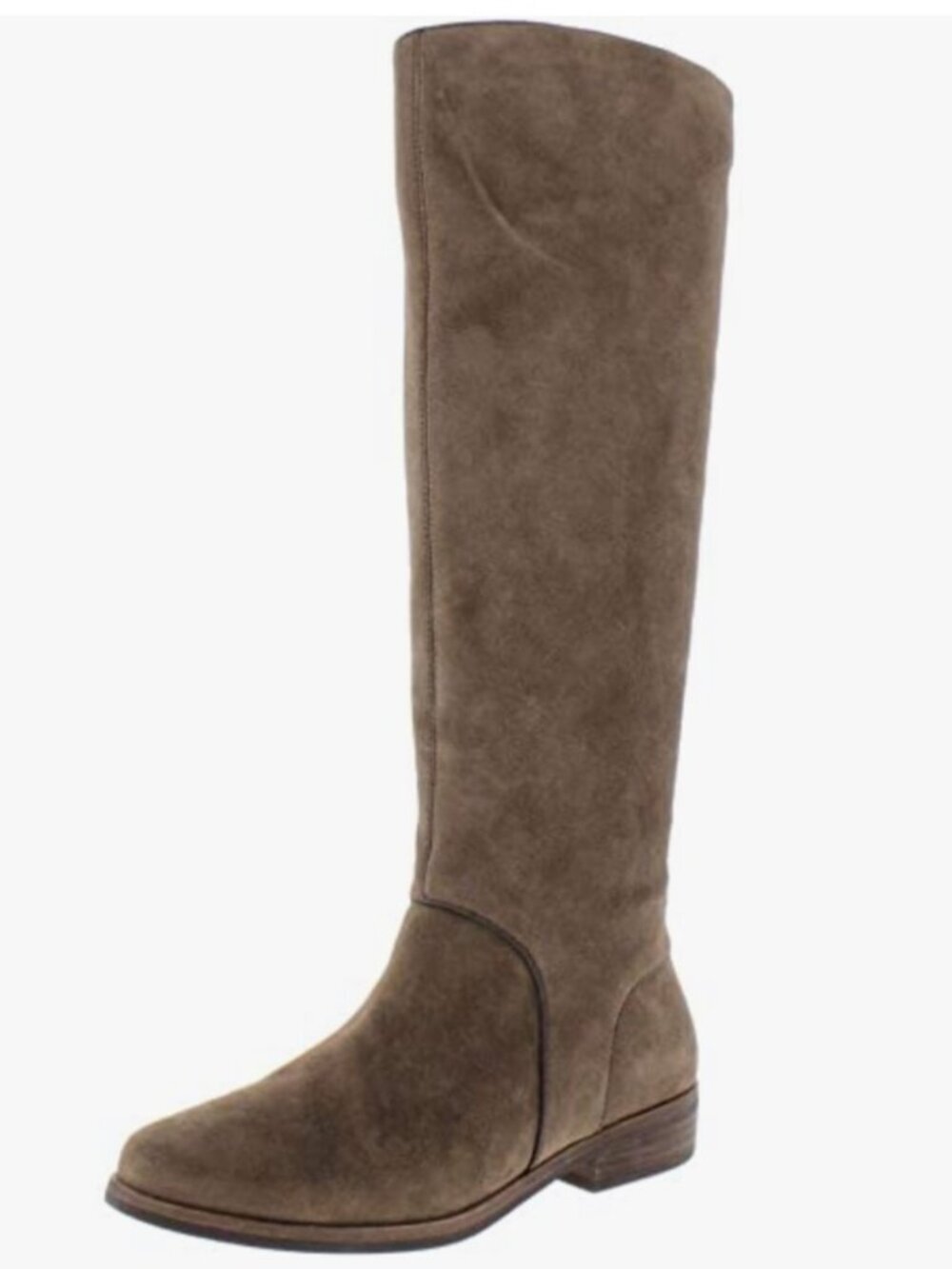 UGG women's Gracen suede knee-high boots 10 grey flat riding zipper